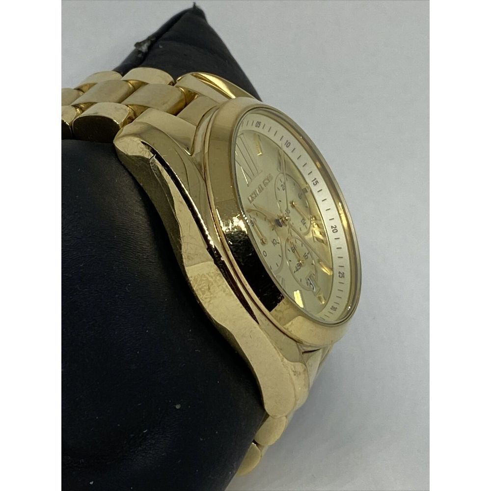 Michael Kors Bradshaw MK5605 Women Stainless Steel Analog Dial Wrist Watch MP706 - Picture 5 of 12